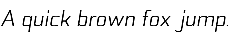 Preview of FONTSPRING DEMO - Cambirela Italic Regular font