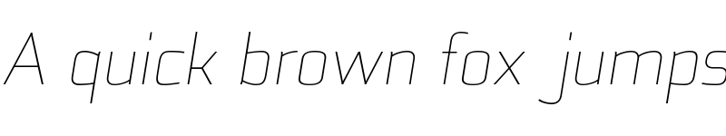 Preview of FONTSPRING DEMO - Cambirela Light Italic Regular font