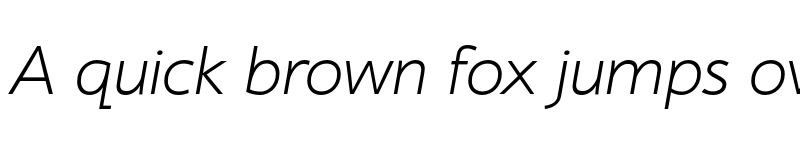 Preview of FONTSPRING DEMO - Cambridge Light Exp Italic font