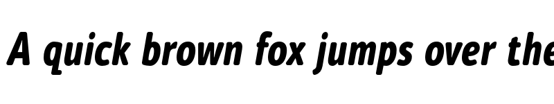 Preview of FONTSPRING DEMO - Cambridge Round Cond Bold Italic font