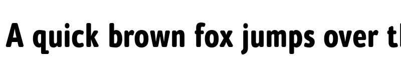 Preview of FONTSPRING DEMO - Cambridge Round Cond Bold font