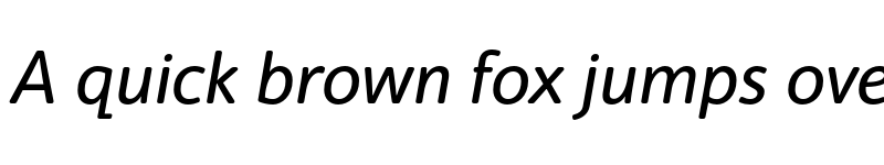 Preview of FONTSPRING DEMO - Cambridge Round Italic font