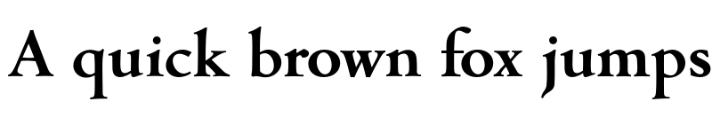 Preview of FONTSPRING DEMO - Cambridge Serial Bold font