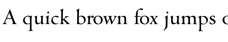 Preview of FONTSPRING DEMO - Cambridge Serial Regular font