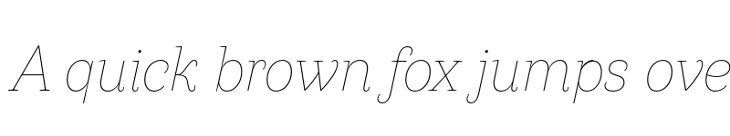 Preview of FONTSPRING DEMO - Camila Thin It Regular font