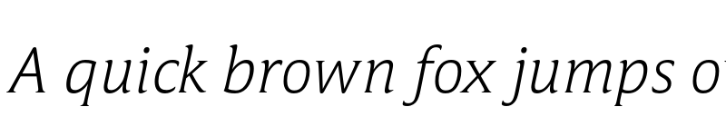 Preview of FONTSPRING DEMO - Campan ExtraLight Regular font