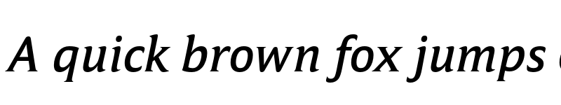 Preview of FONTSPRING DEMO - Campan Medium Italic font