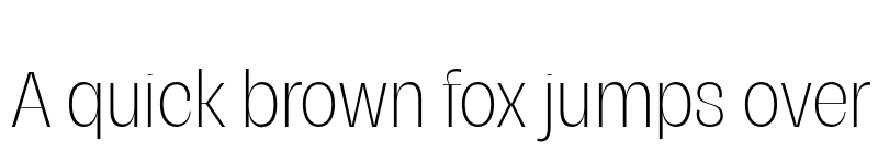 Preview of FONTSPRING DEMO - Campeche Display ExLight Cond Regular font