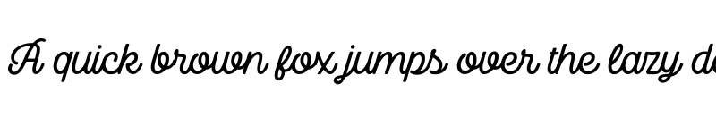 Preview of FONTSPRING DEMO - Camper Script 1 Regular font