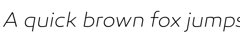 Preview of FONTSPRING DEMO - Canaro ExtraLight Italic Regular font