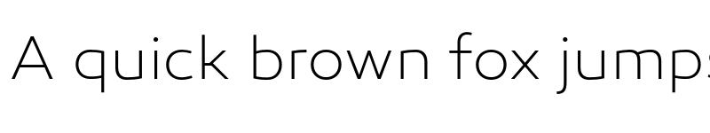 Preview of FONTSPRING DEMO - Canaro ExtraLight Regular font