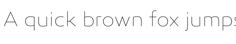 Preview of FONTSPRING DEMO - Canaro Thin Regular font