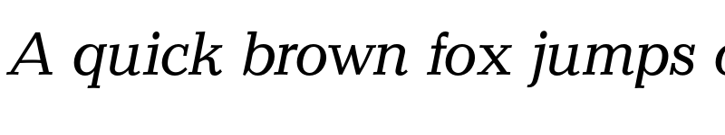 Preview of FONTSPRING DEMO - Candela Italic font