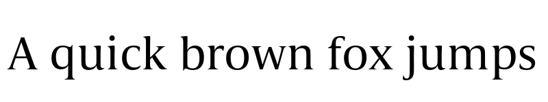 Preview of FONTSPRING DEMO - Candide Regular font