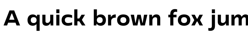 Preview of FONTSPRING DEMO - Cannon bold Regular font