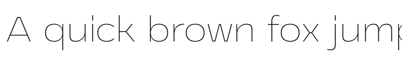 Preview of FONTSPRING DEMO - Cannon extra light Regular font