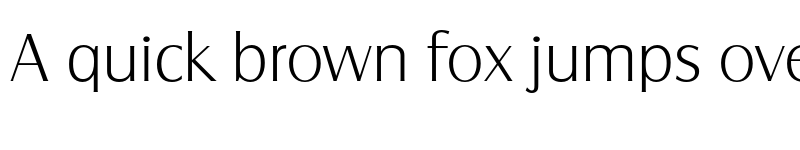 Preview of FONTSPRING DEMO - Canossa Light Regular font