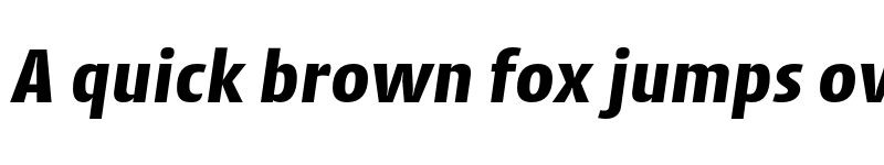 Preview of FONTSPRING DEMO - Cantiga ExtraBold Italic font