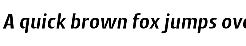 Preview of FONTSPRING DEMO - Cantiga SemiBold Italic font