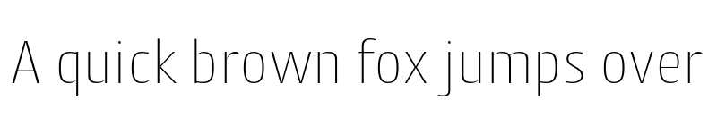 Preview of FONTSPRING DEMO - Cantiga UltraLight Regular font