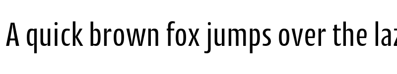 Preview of FONTSPRING DEMO - CantigaCnd Regular font