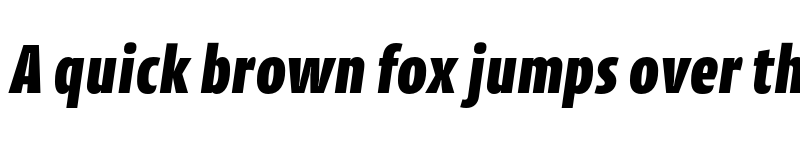 Preview of FONTSPRING DEMO - CantigaCnd UltraBold Italic font