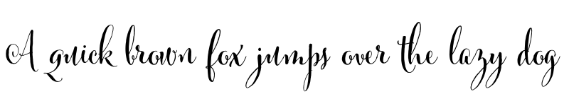 Preview of FONTSPRING DEMO - Cantoni Basic Bold font