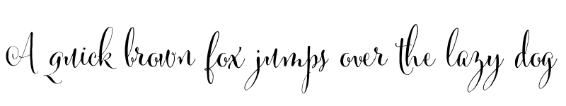 Preview of FONTSPRING DEMO - Cantoni Basic Regular font