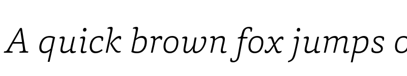 Preview of FONTSPRING DEMO - Capita-ExtraLightItalic Regular font