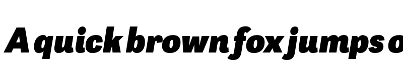 Preview of FONTSPRING DEMO - Capital Gothic Black Italic Regular font