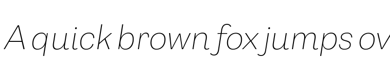 Preview of FONTSPRING DEMO - Capital Gothic ExLight Italic Regular font
