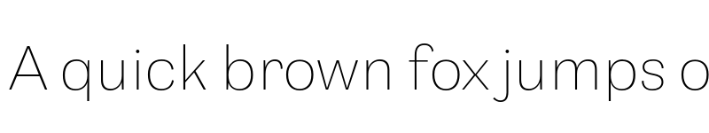 Preview of FONTSPRING DEMO - Capital Gothic ExtraLight Regular font