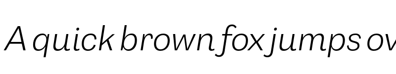 Preview of FONTSPRING DEMO - Capital Gothic Light Italic Regular font