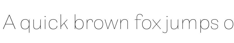 Preview of FONTSPRING DEMO - Capital Gothic Thin Regular font