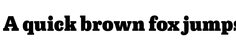 Preview of FONTSPRING DEMO - Capital Serif Black Regular font