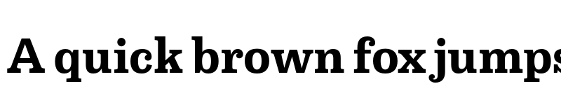 Preview of FONTSPRING DEMO - Capital Serif Bold Regular font