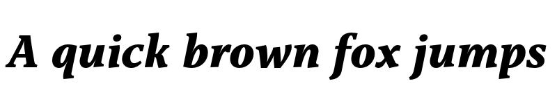 Preview of FONTSPRING DEMO - Capitolina ExtraBold Italic font