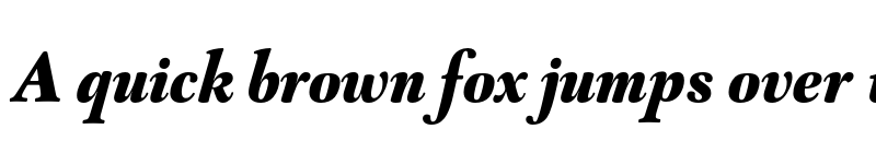 Preview of FONTSPRING DEMO - Capricho Black Italic font