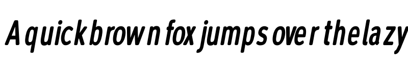 Preview of FONTSPRING DEMO - Carawan Cond Bold Italic font