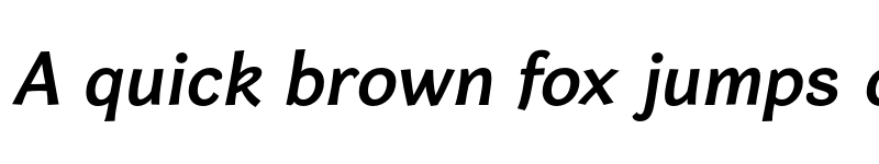 Preview of FONTSPRING DEMO - Cardigan Sb Italic font