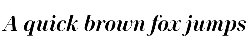 Preview of FONTSPRING DEMO - Cardillac Italic font