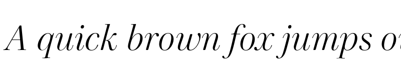 Preview of FONTSPRING DEMO - Cardillac Light Italic font