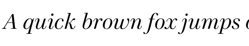 Preview of FONTSPRING DEMO - Cardillac Text Italic font