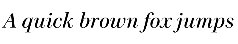 Preview of FONTSPRING DEMO - Cardillac Text Medium Italic font