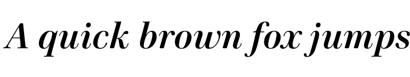 Preview of FONTSPRING DEMO - Cardillac Text Semibold Italic font