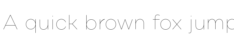 Preview of FONTSPRING DEMO - Cardium A Hairline Regular font