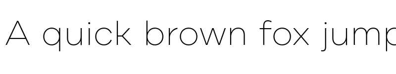 Preview of FONTSPRING DEMO - Cardium A Thin Regular font