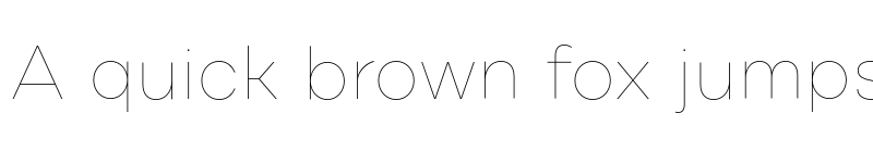 Preview of FONTSPRING DEMO - Cardium B Hairline Regular font