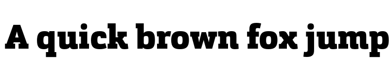 Preview of FONTSPRING DEMO - Cargan Black Regular font