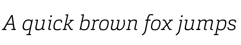 Preview of FONTSPRING DEMO - Cargan ExtraLight Italic font